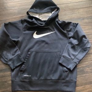 Boys Black Nike Hoodie